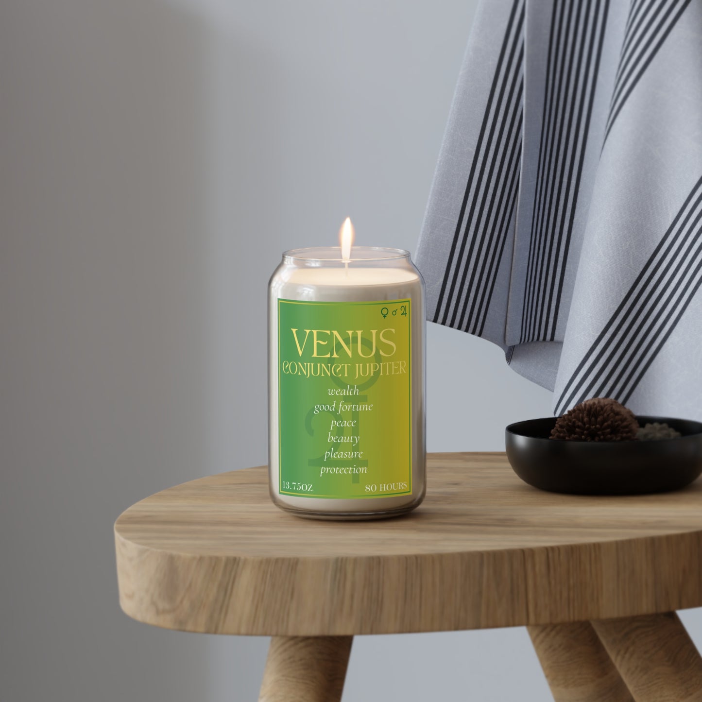Venus Conjunct Jupiter Candle