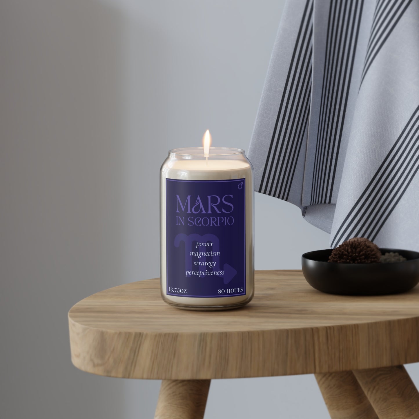 Mars in Scorpio Candle