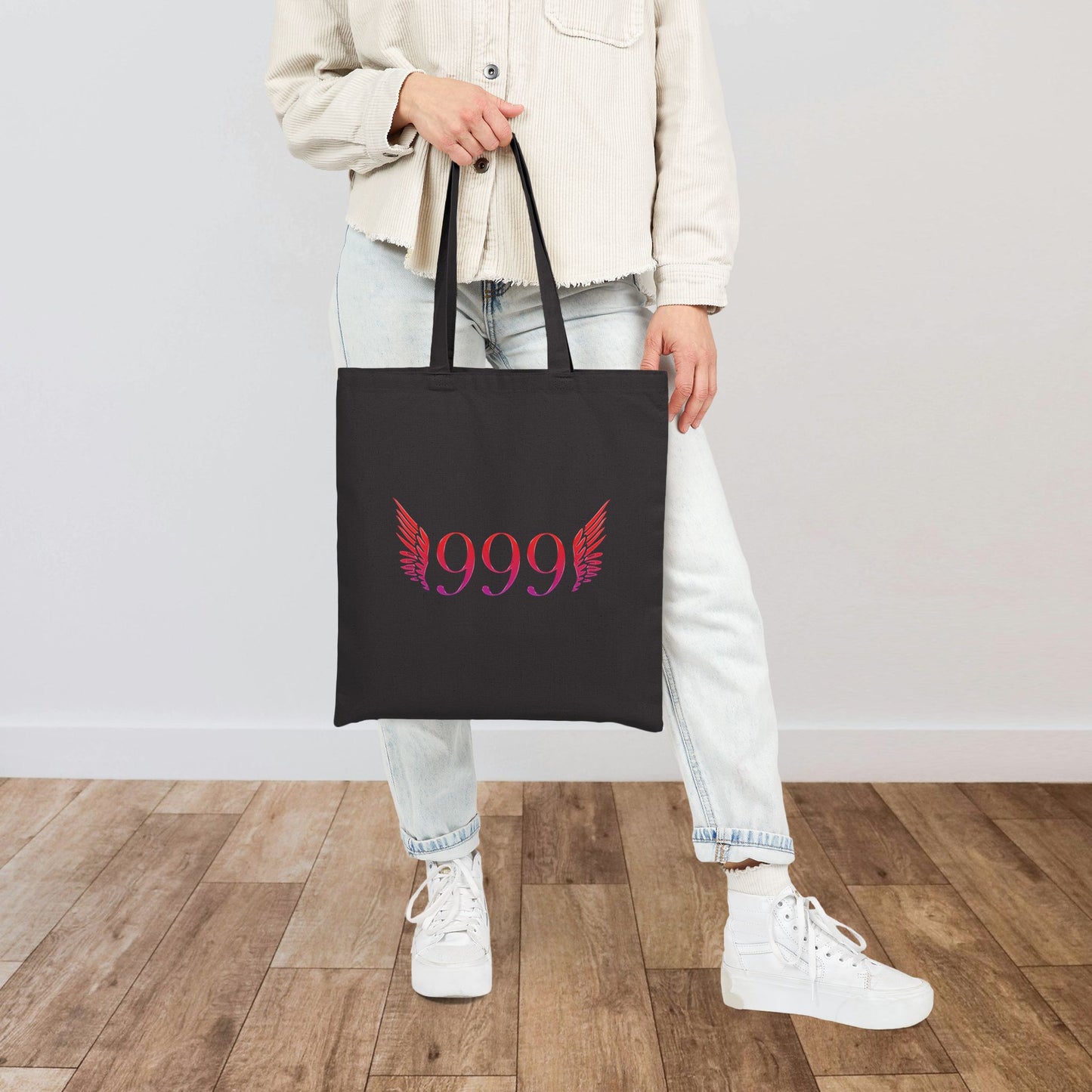 999 Angel Number Tote Bag
