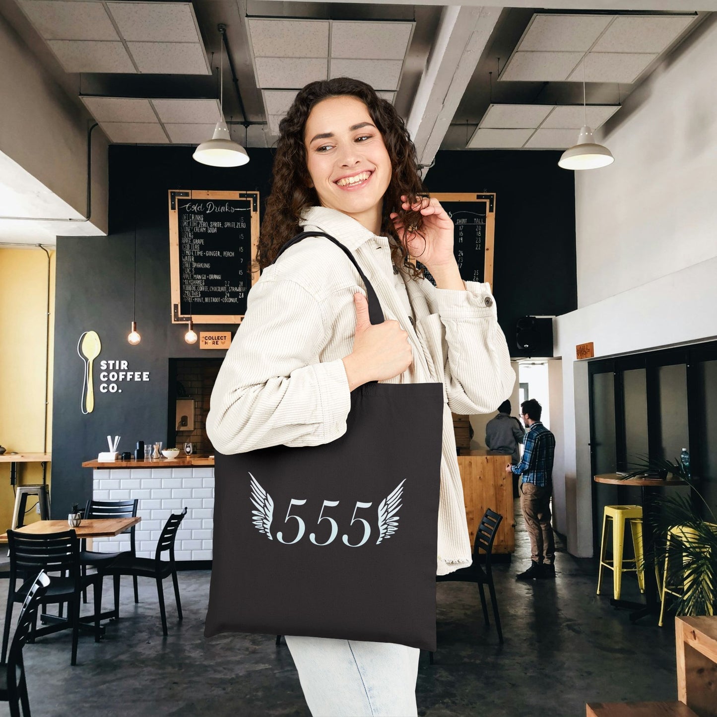 555 Angel Number Tote Bag