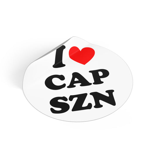 I LUV CAPRICORN SZN Stickers