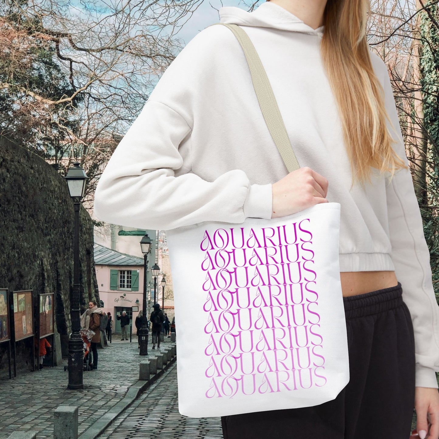 Aquarius Fade Tote Bag