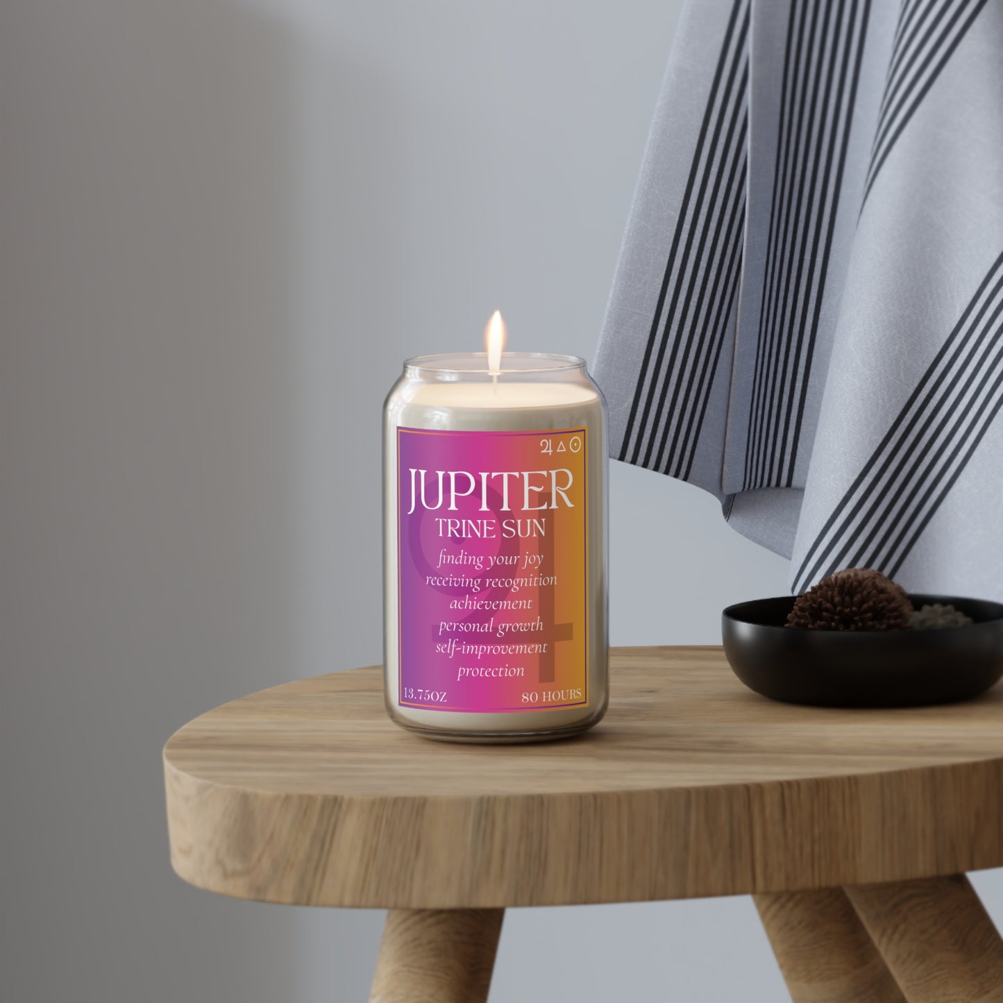 Jupiter Trine Sun Candle