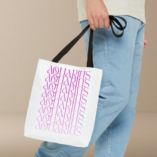 Aquarius Fade Tote Bag