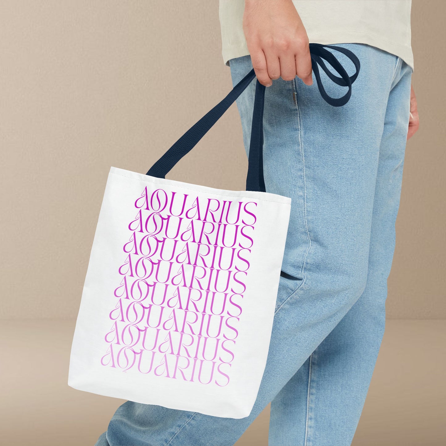 Aquarius Fade Tote Bag