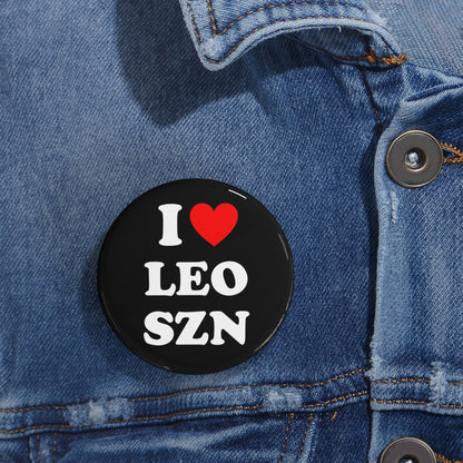 I LUV LEO SZN Pins