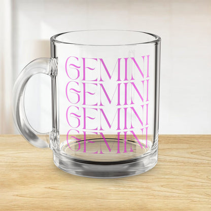 Gemini Fade Glass Mug