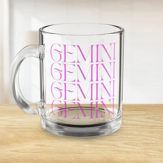 Gemini Fade Glass Mug