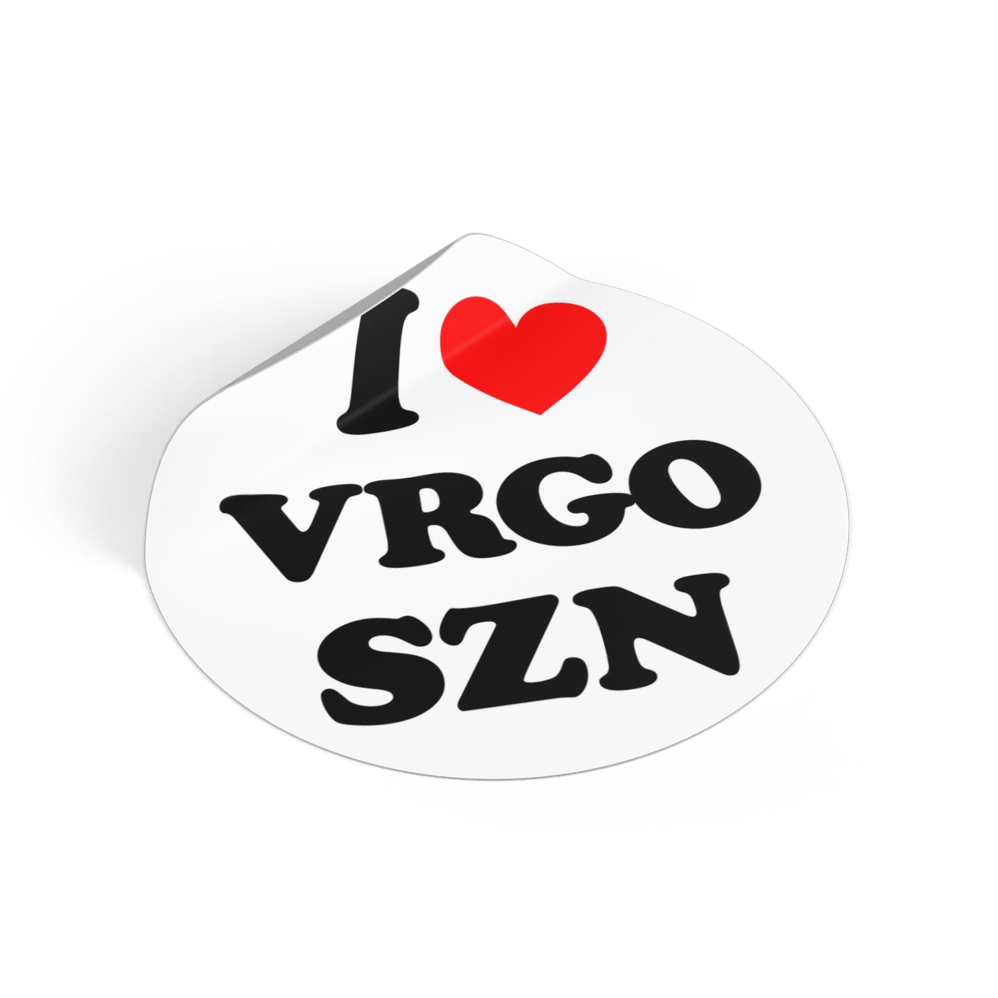 I LUV VIRGO SZN Stickers