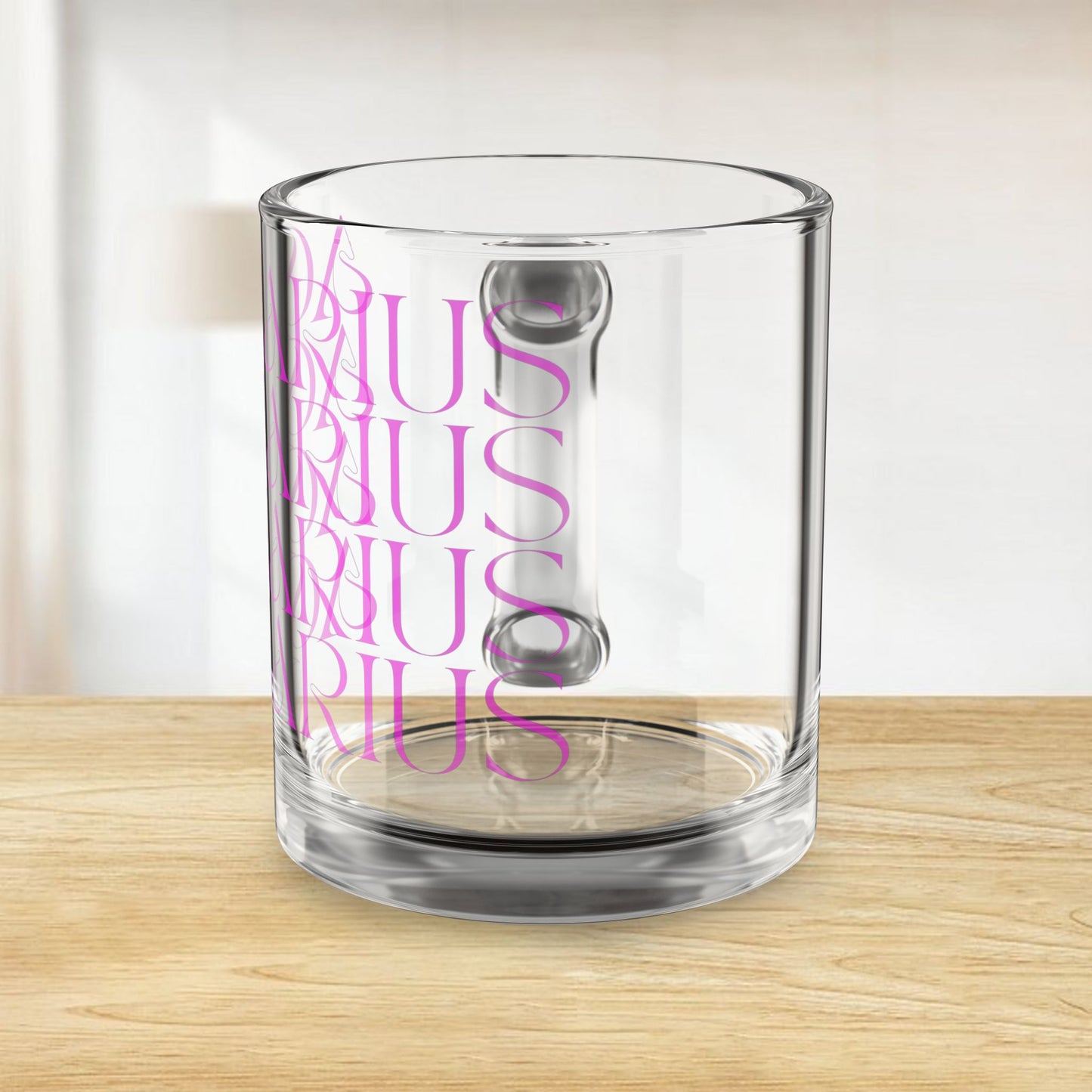 Aquarius Fade Glass Mug