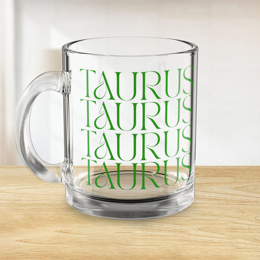 Taurus Fade Glass Mug