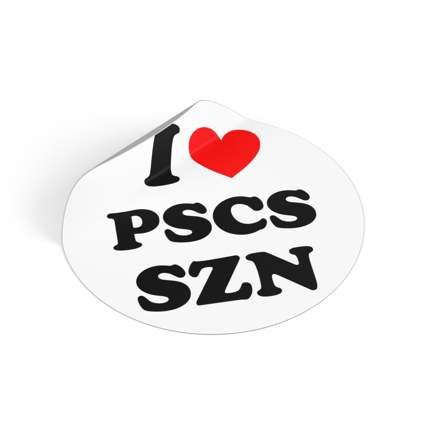 I LUV PISCES SZN Stickers