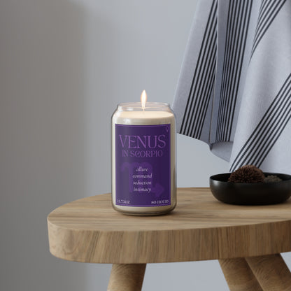 Venus in Scorpio Candle