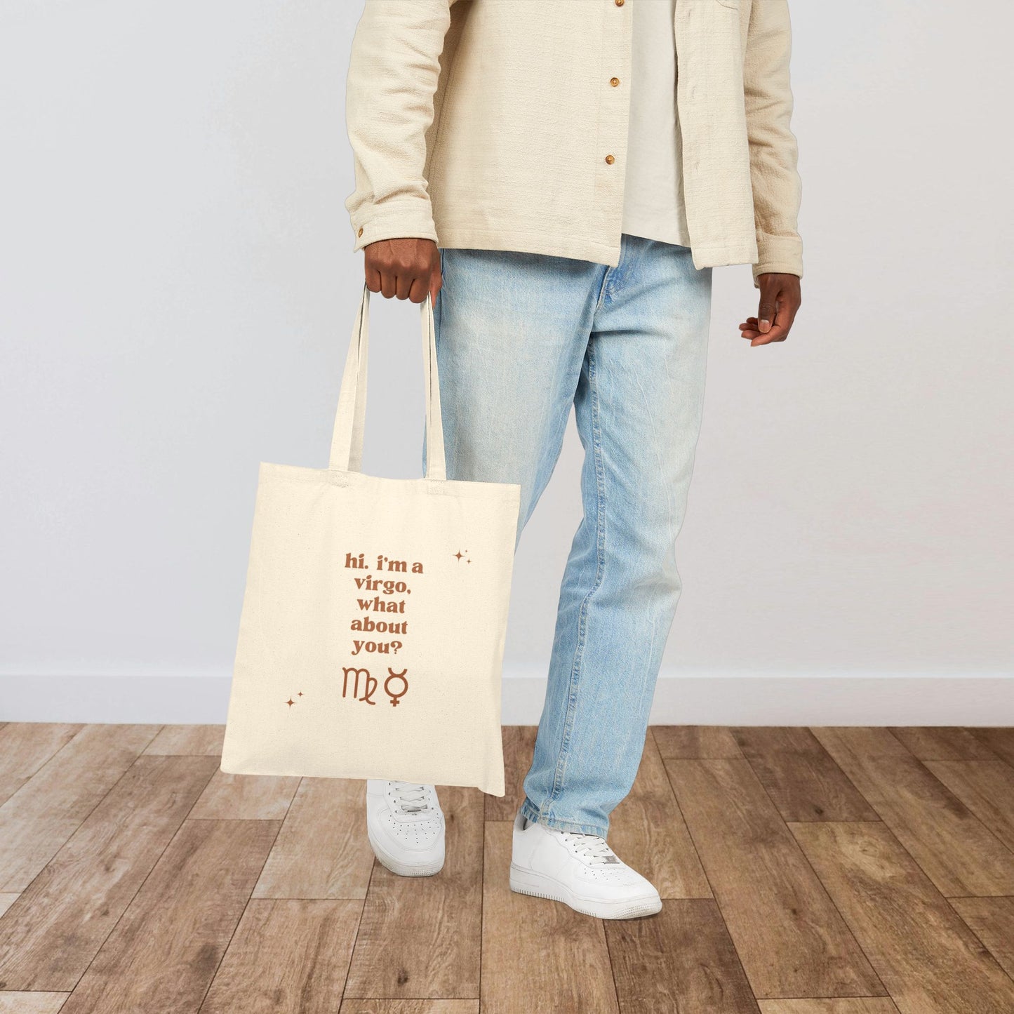 "Hi, I'm a Virgo" Tote Bag
