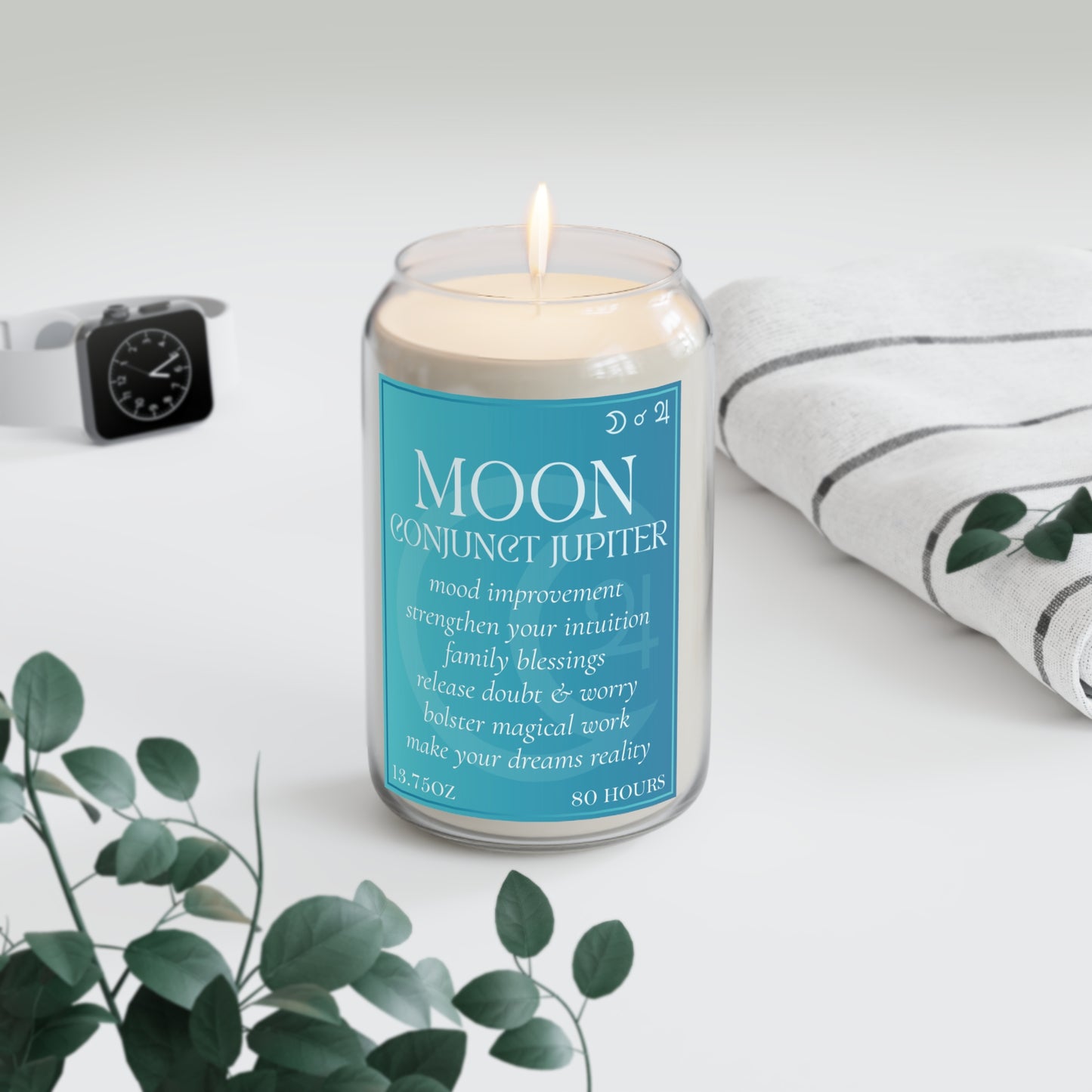 Moon Conjunct Jupiter Candle