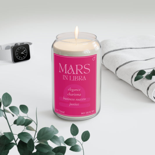 Mars in Libra Candle