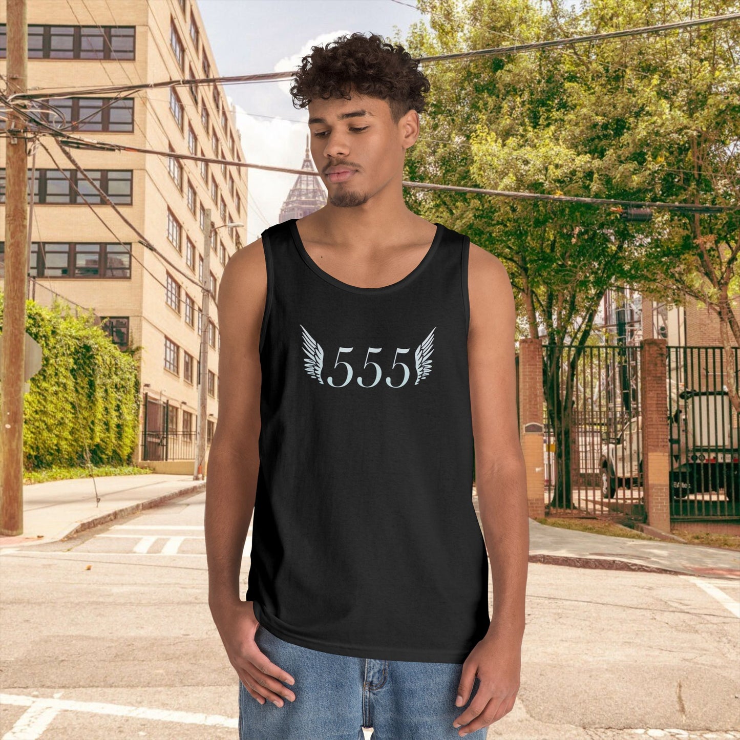 555 Angel Number Tank Top