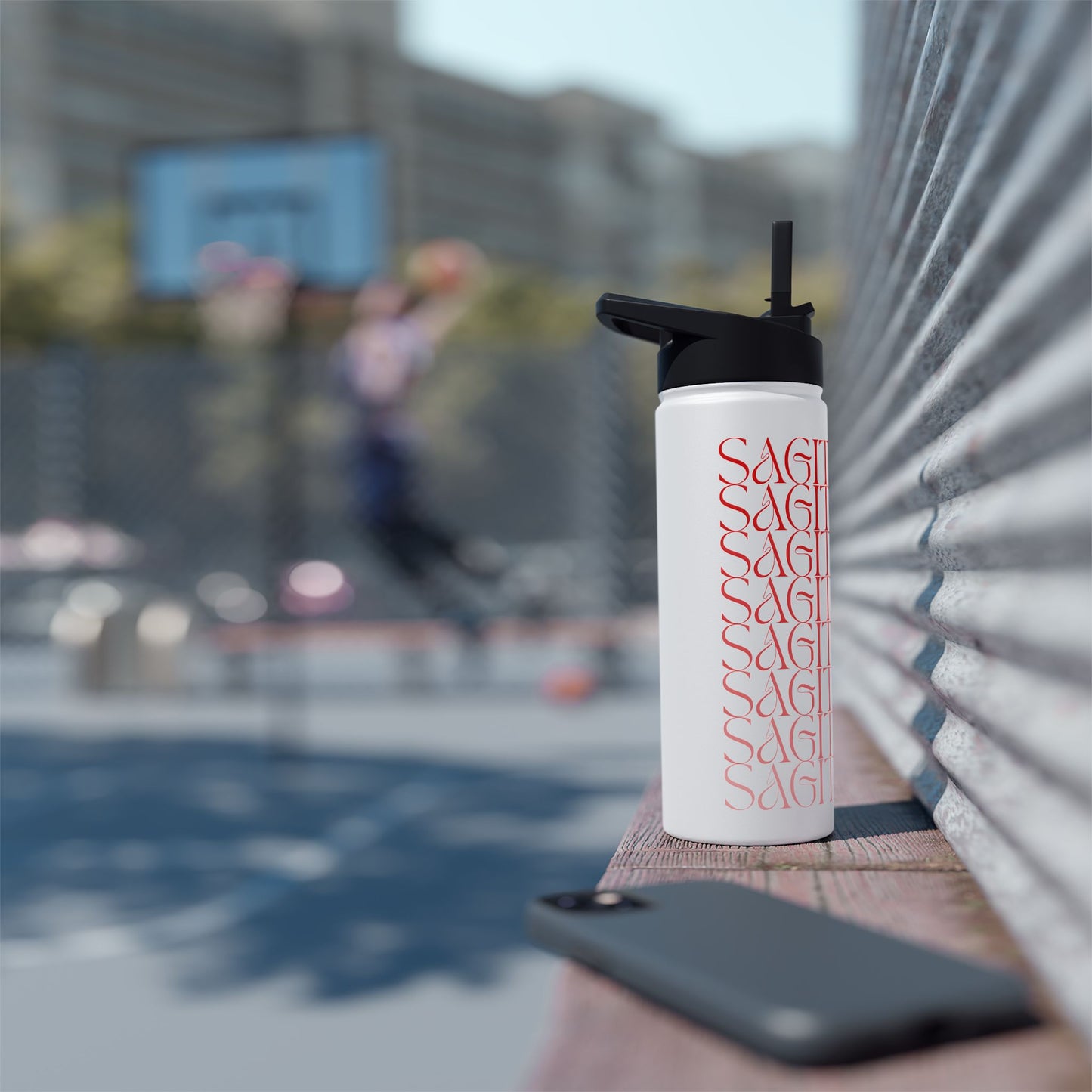 Sagittarius Fade Water Bottle