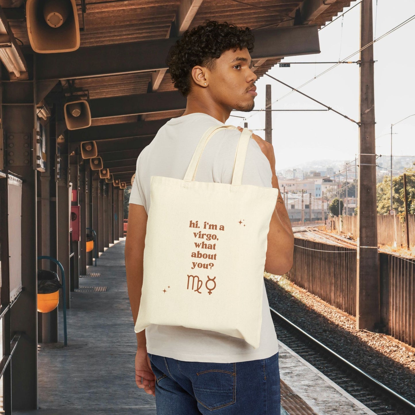 "Hi, I'm a Virgo" Tote Bag