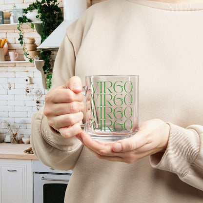 Virgo Fade Glass Mug