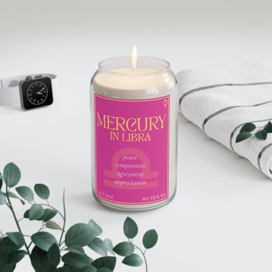 Mercury in Libra Candle