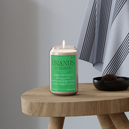 Uranus in Taurus Candle