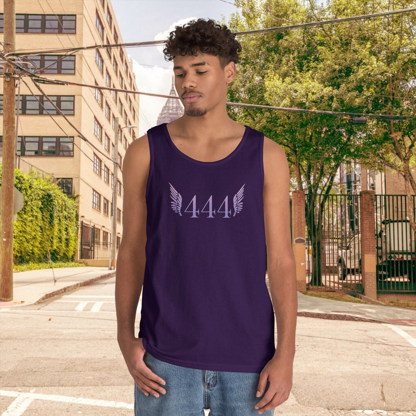 444 Angel Number Tank Top