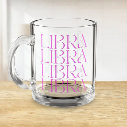 Libra Fade Glass Mug