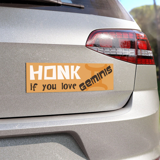 Honk if You Love Geminis Car Magnet