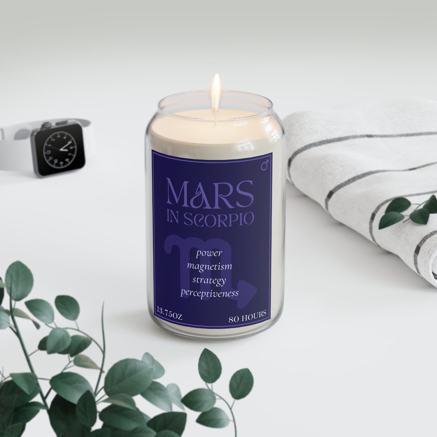 Mars in Scorpio Candle