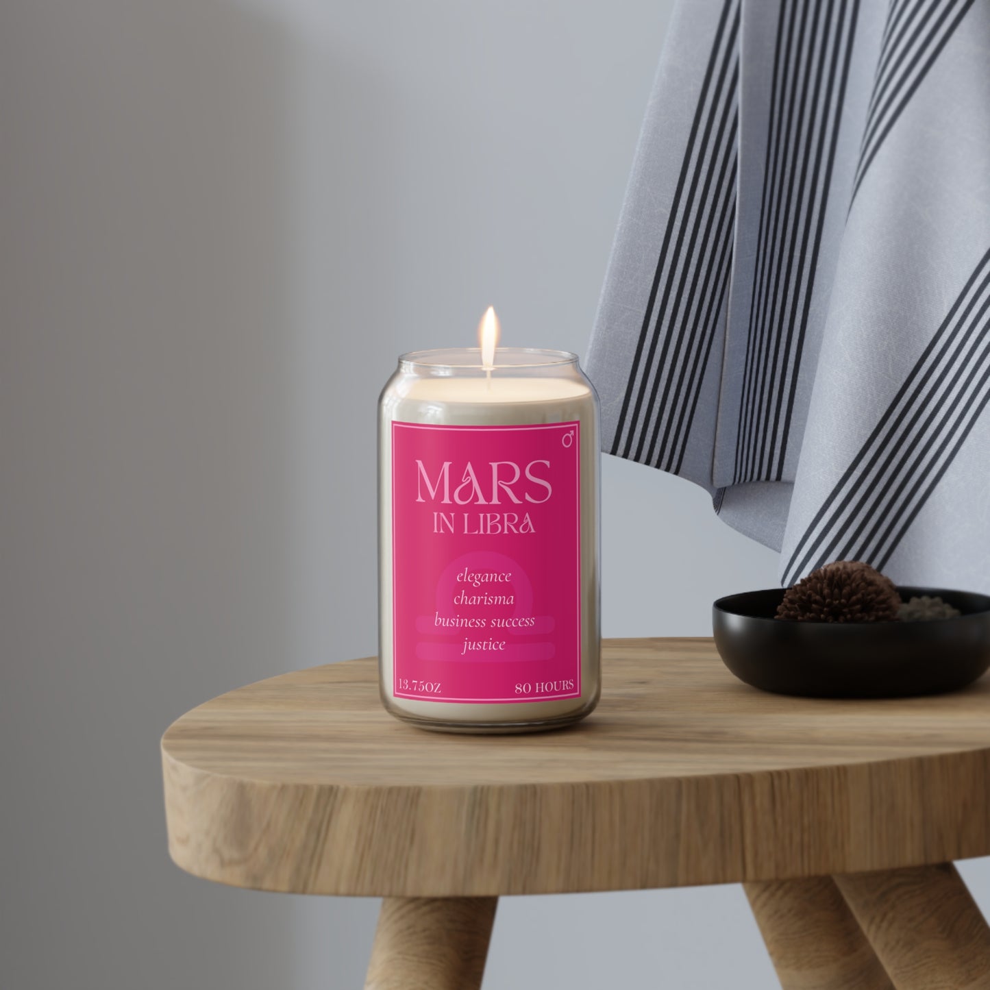 Mars in Libra Candle