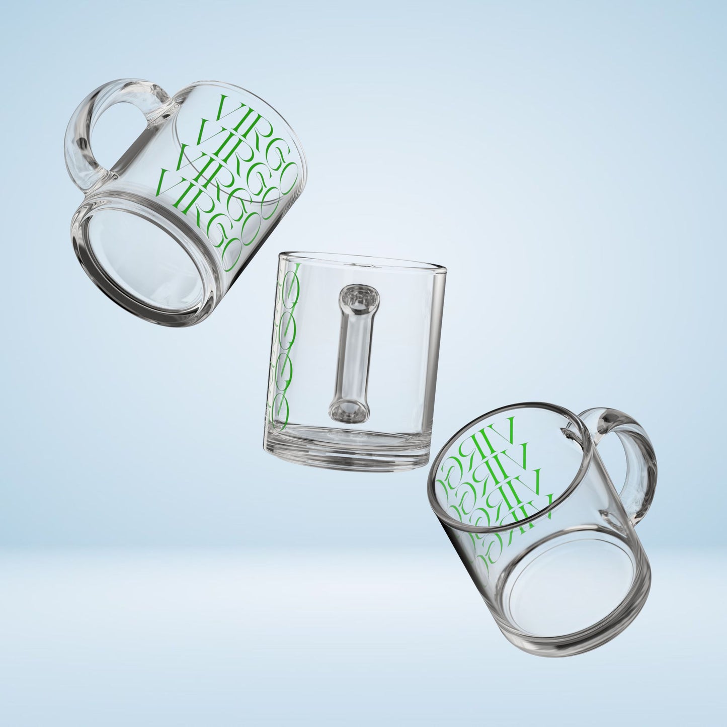 Virgo Fade Glass Mug