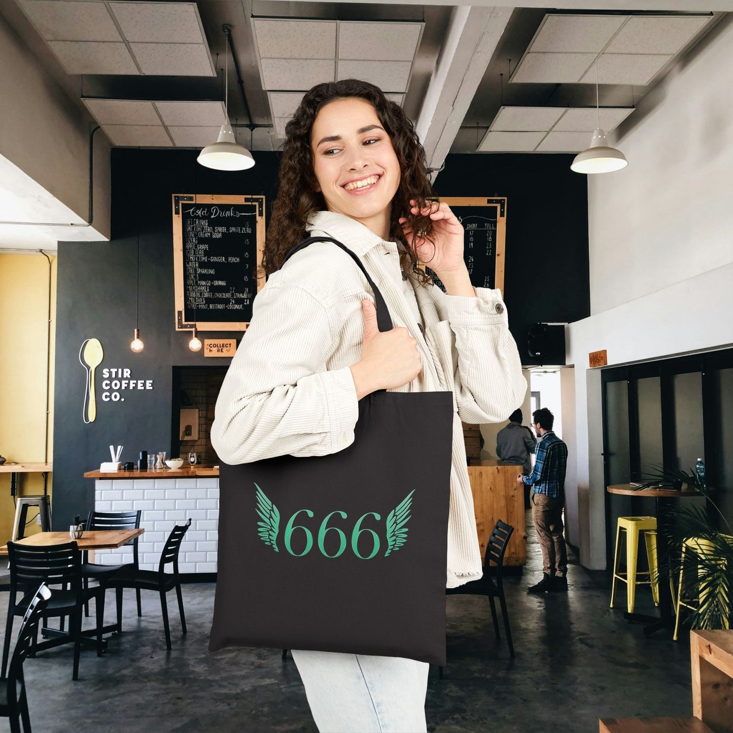 666 Angel Number Tote Bag