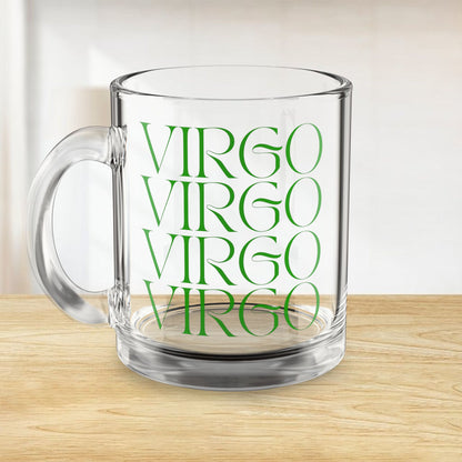 Virgo Fade Glass Mug