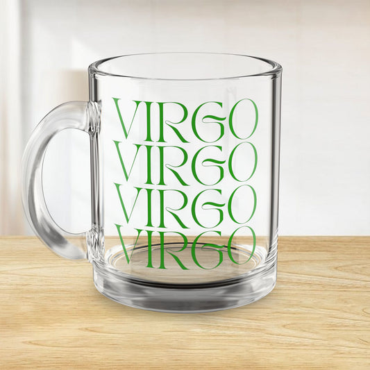 Virgo Fade Glass Mug