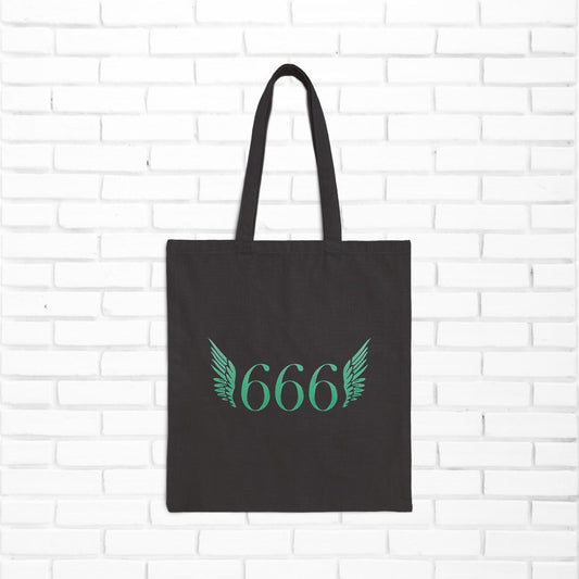 666 Angel Number Tote Bag