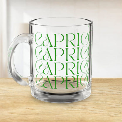 Capricorn Fade Glass Mug