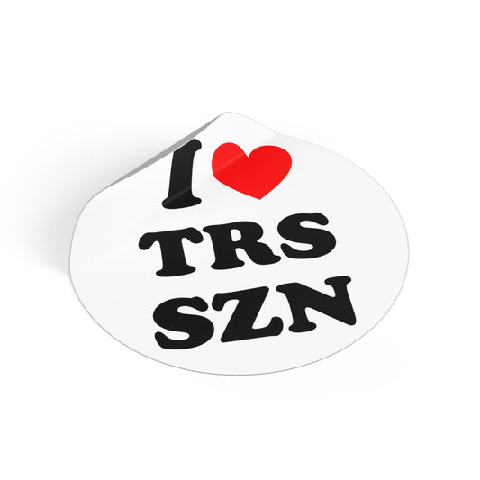 I LUV TAURUS SZN Stickers