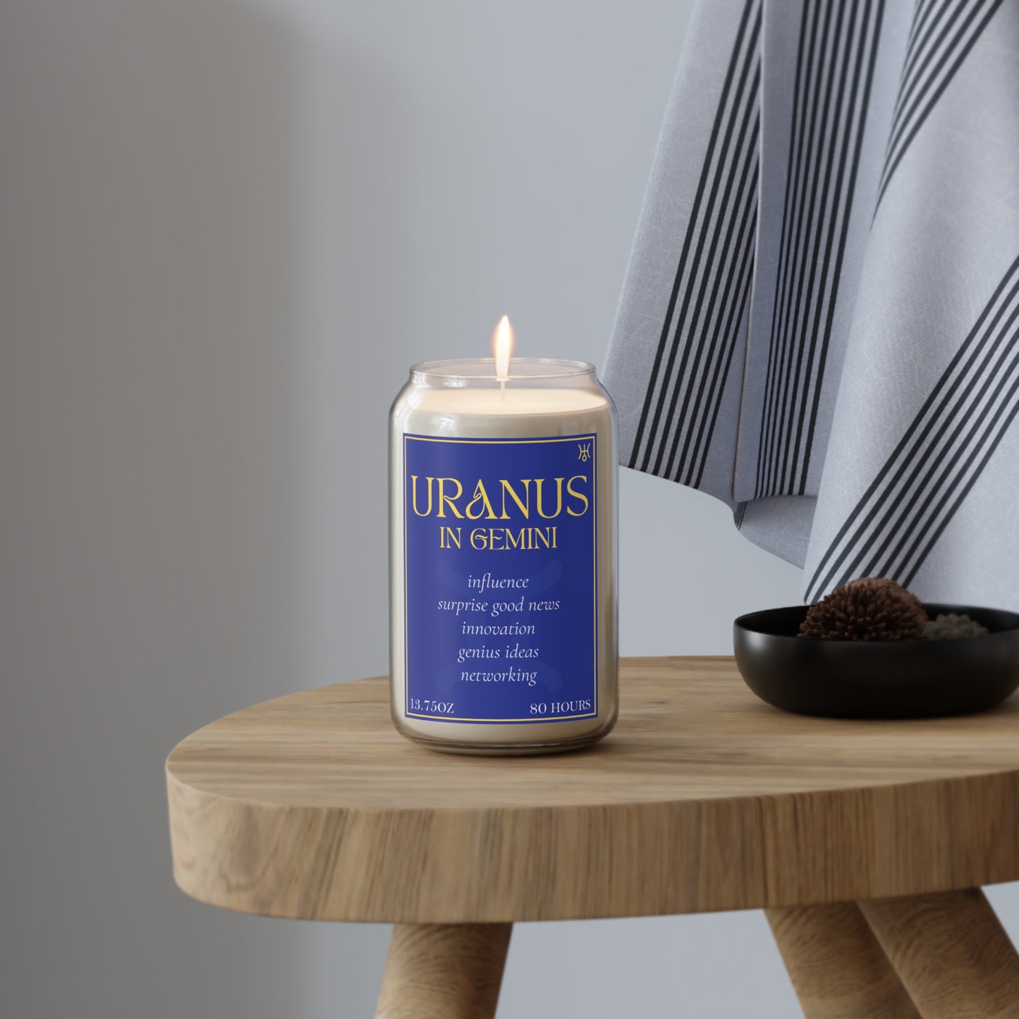 Uranus in Gemini Candle