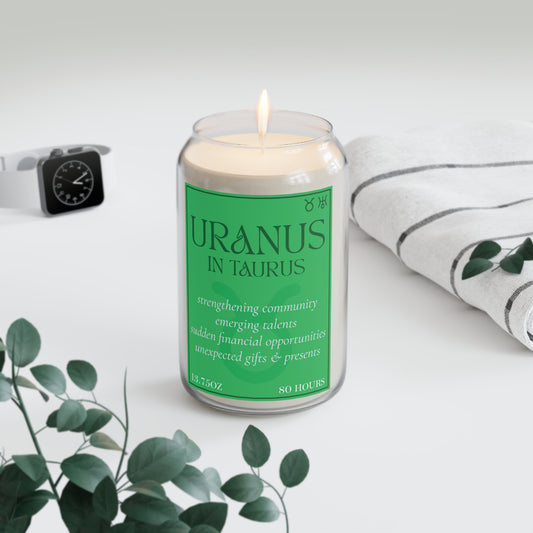 Uranus in Taurus Candle