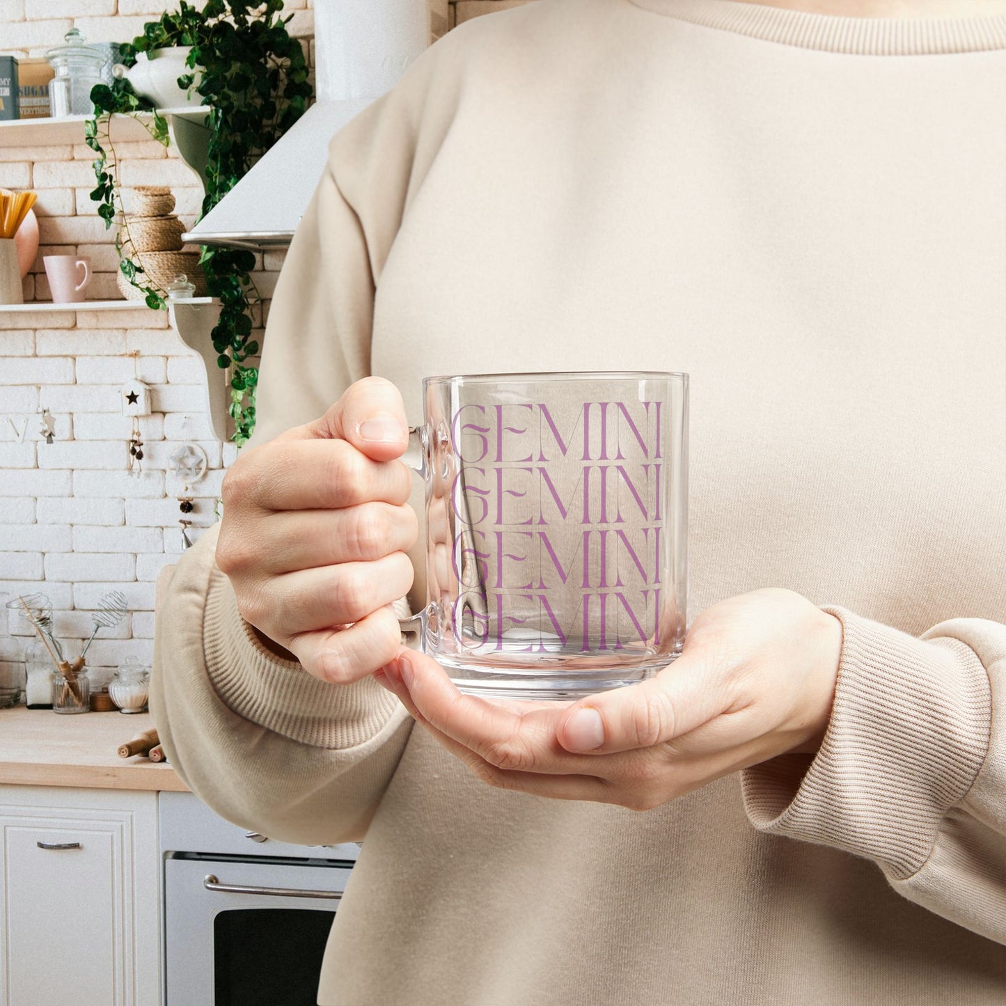 Gemini Fade Glass Mug